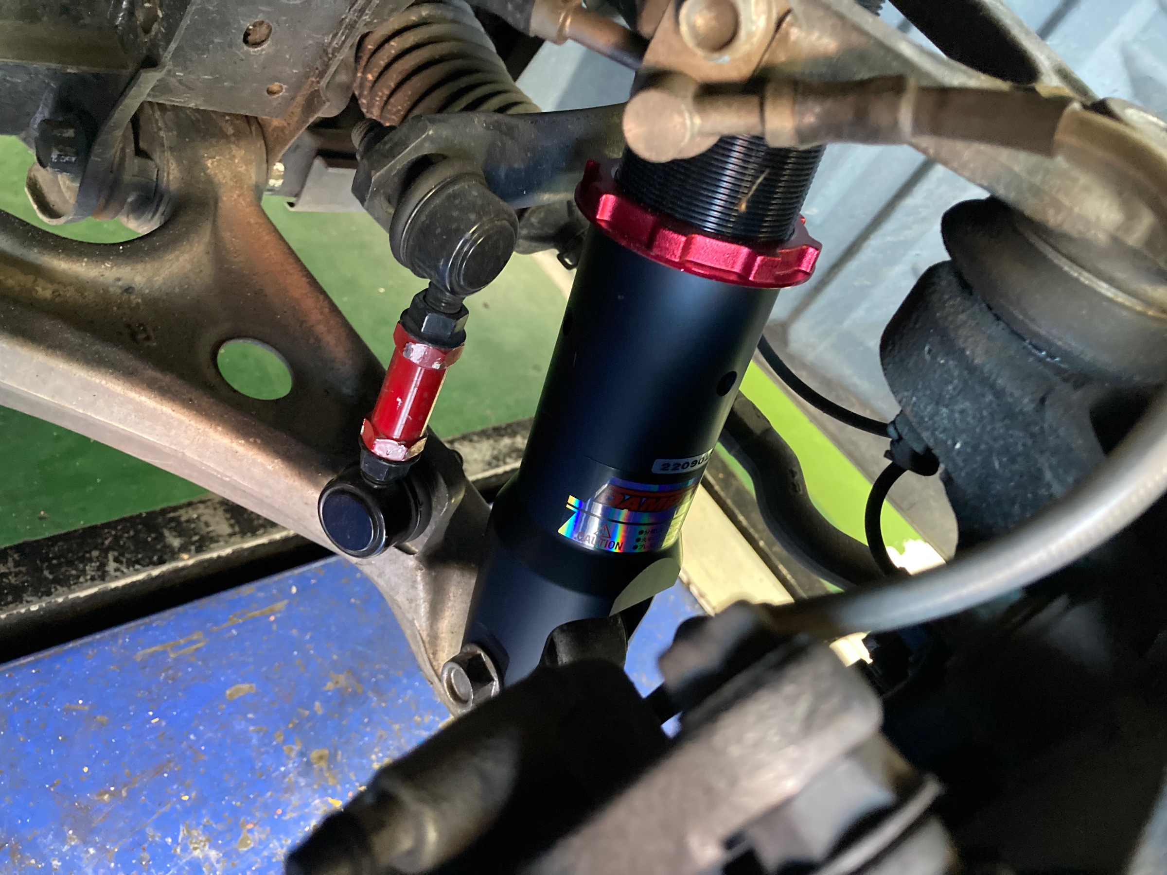 マツダ・RX‐8・SE3P】ブリッツ車高調・DAMPER ZZ-Rをお取り付けしま