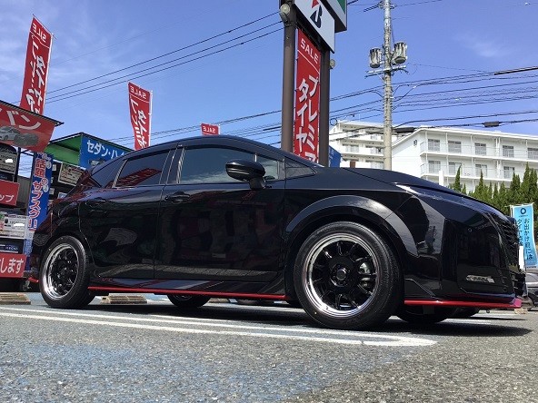 WORK EMOTION RS11 ＆ POTENZA こだわりのINSTALLでツライチ