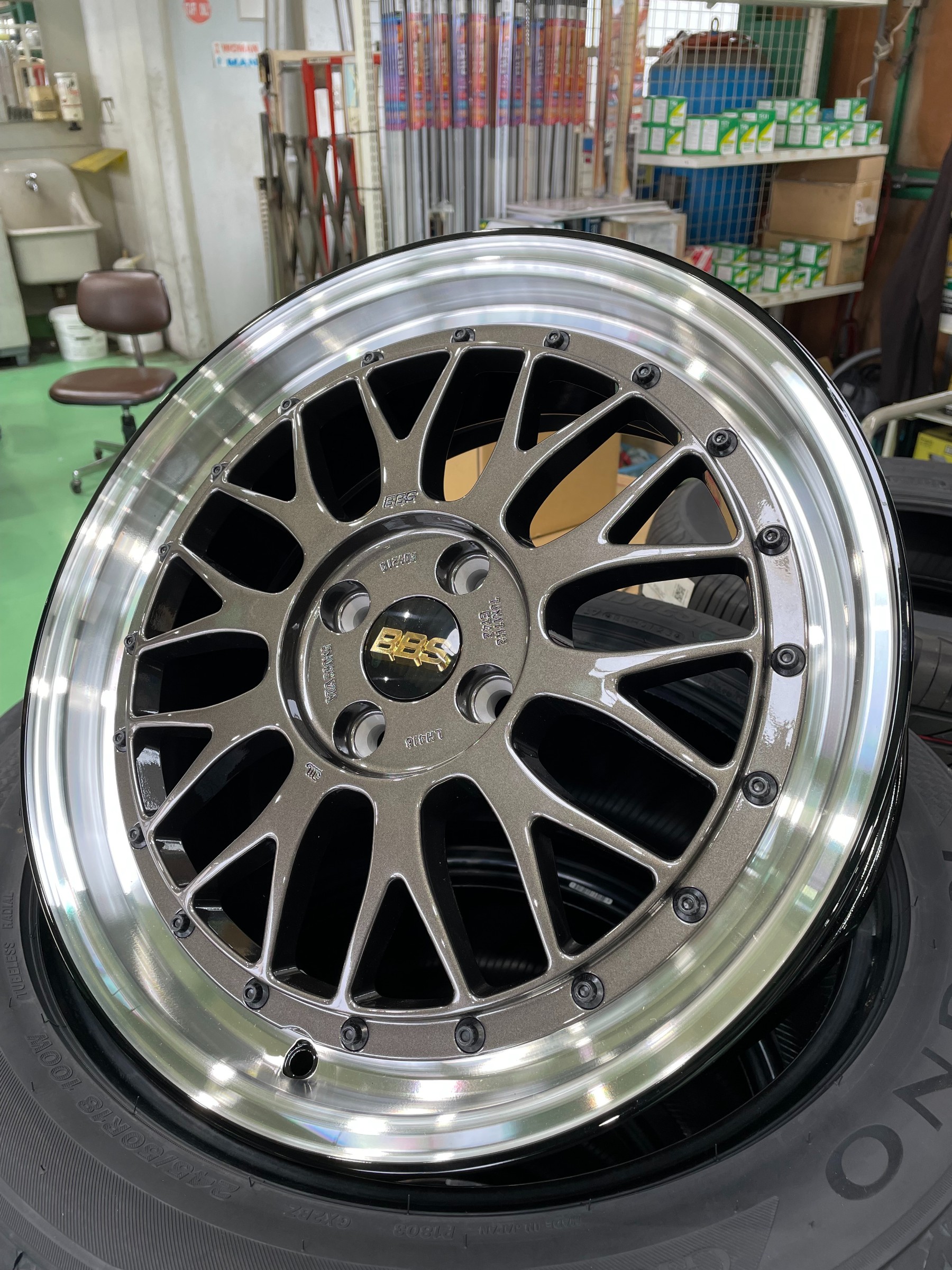 今ならサンプル品ございます！「BBS LM 2023年限定カラー」SNB-BKD
