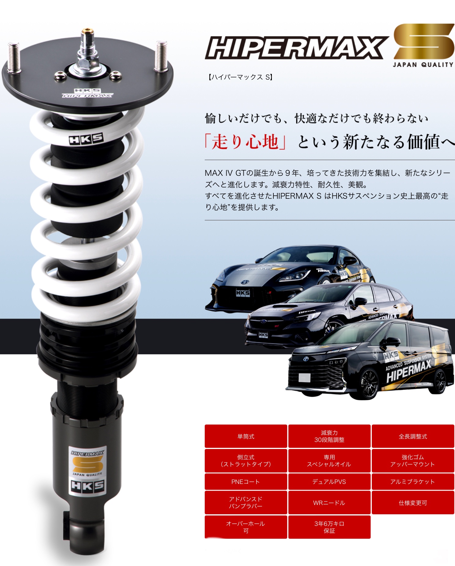 トヨタGR86 ZN8型 スバルBRZ ZD8型 車高調を考察してみる〜その①HKS編