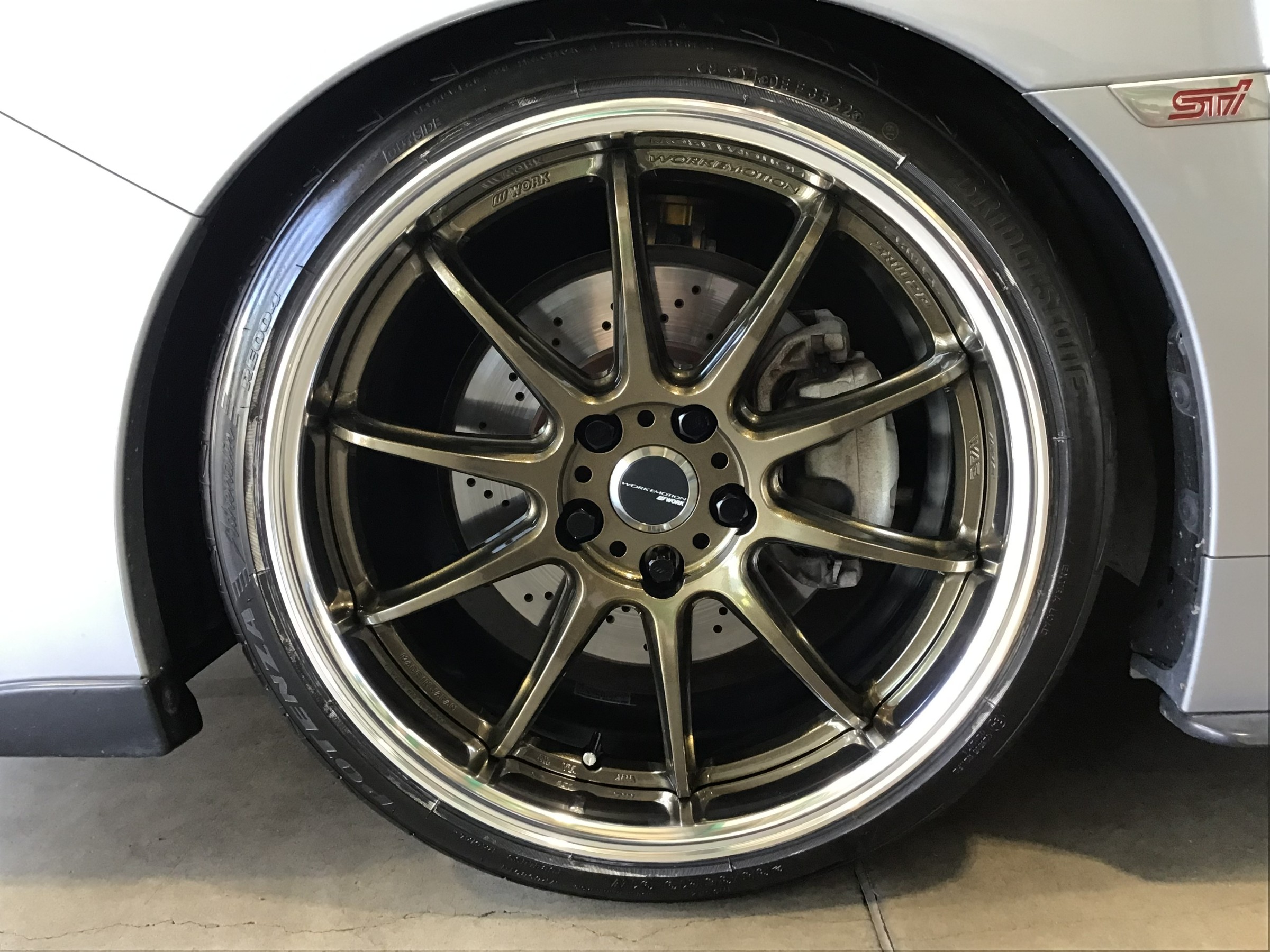 WRX S4 × WORK EMOTION ZR10 2P | 店舗おススメ情報 | タイヤ館 上田