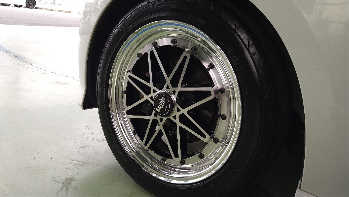 N-BOX】WORKエクイップ03＆ポテンザ取付けました☆ | 店舗おススメ情報