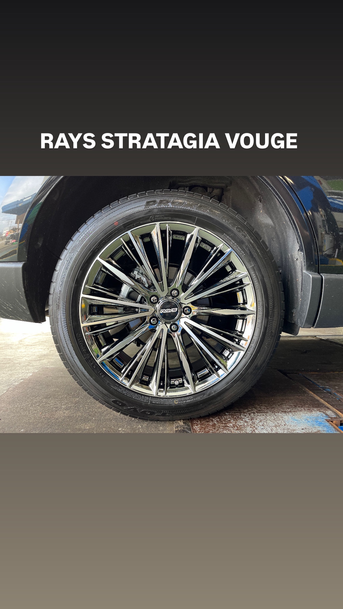 半年待ちました！RAYS VERSUS VOUGE！ハリアー80！！ | 店舗おススメ