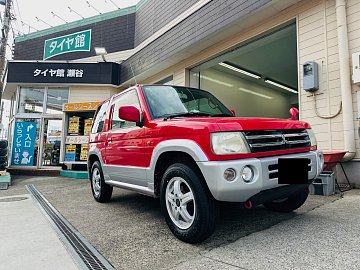 パジェロミニ 15インチ アルミホイール＆タイヤ セットで取付 | 店舗