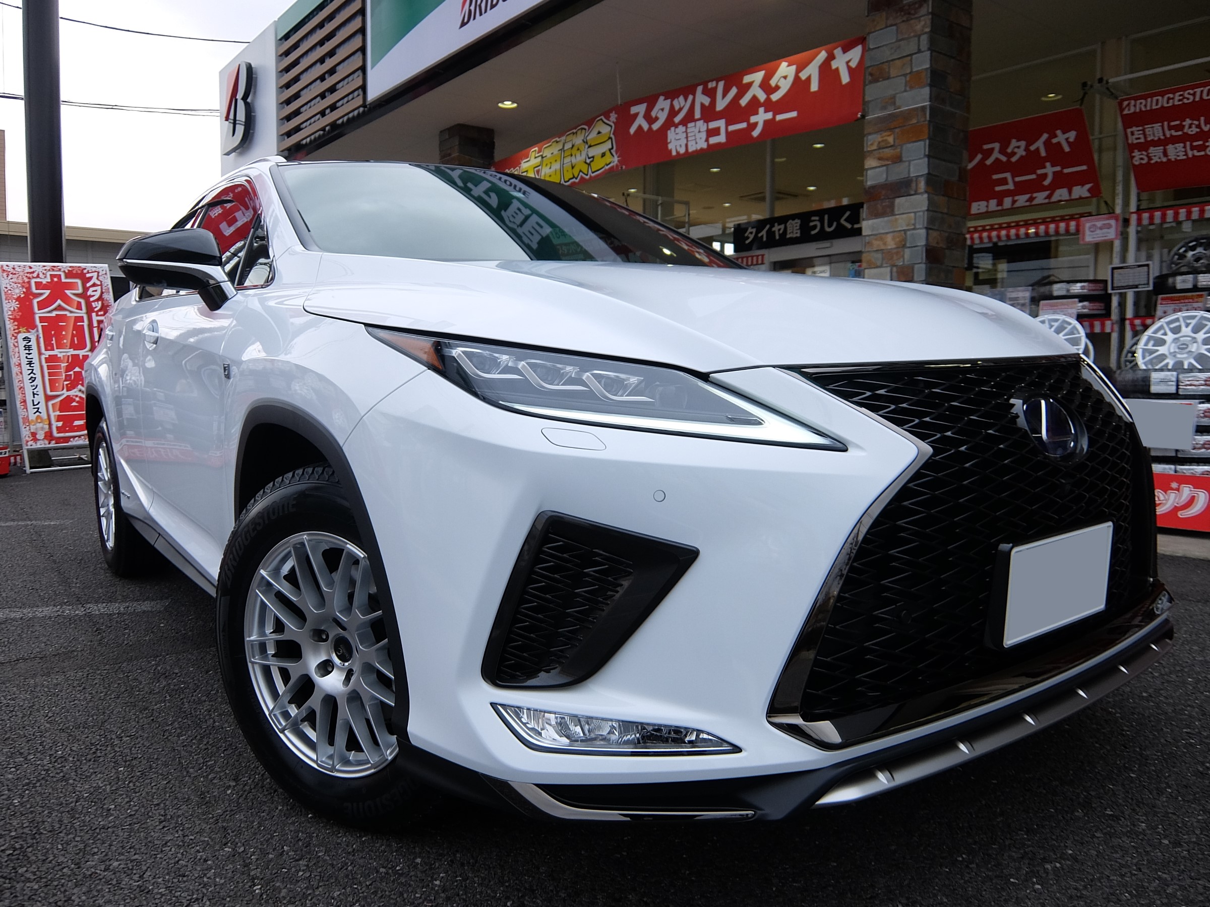 レクサス・RX・GYL25W】 スタッドレスタイヤ・ホイールセット | 店舗お
