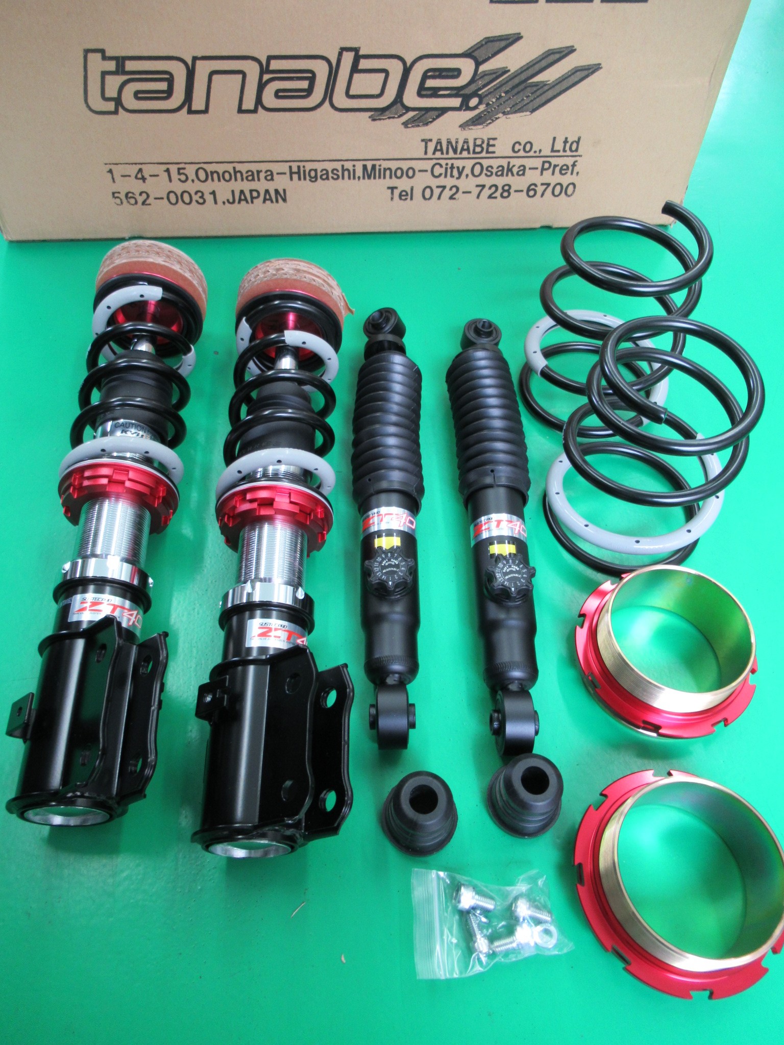 ダイハツ ハイゼットカーゴ（S331V） TANABE車高調 サステックプロ