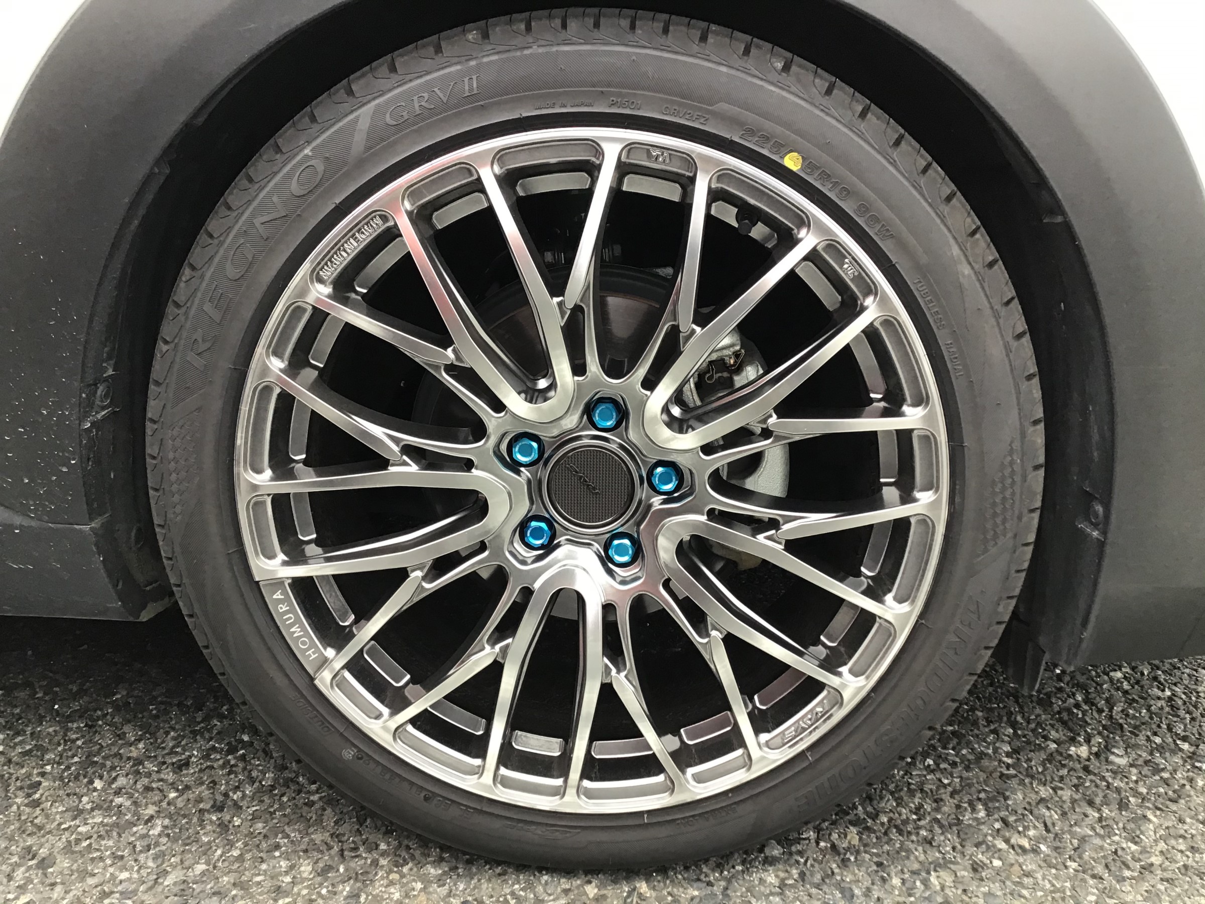 ﾏﾂﾀﾞ CX-3 【REGNO GRVⅡ + RAYS HOMURA 2X10DB + TEIN FLEXZ + 四輪