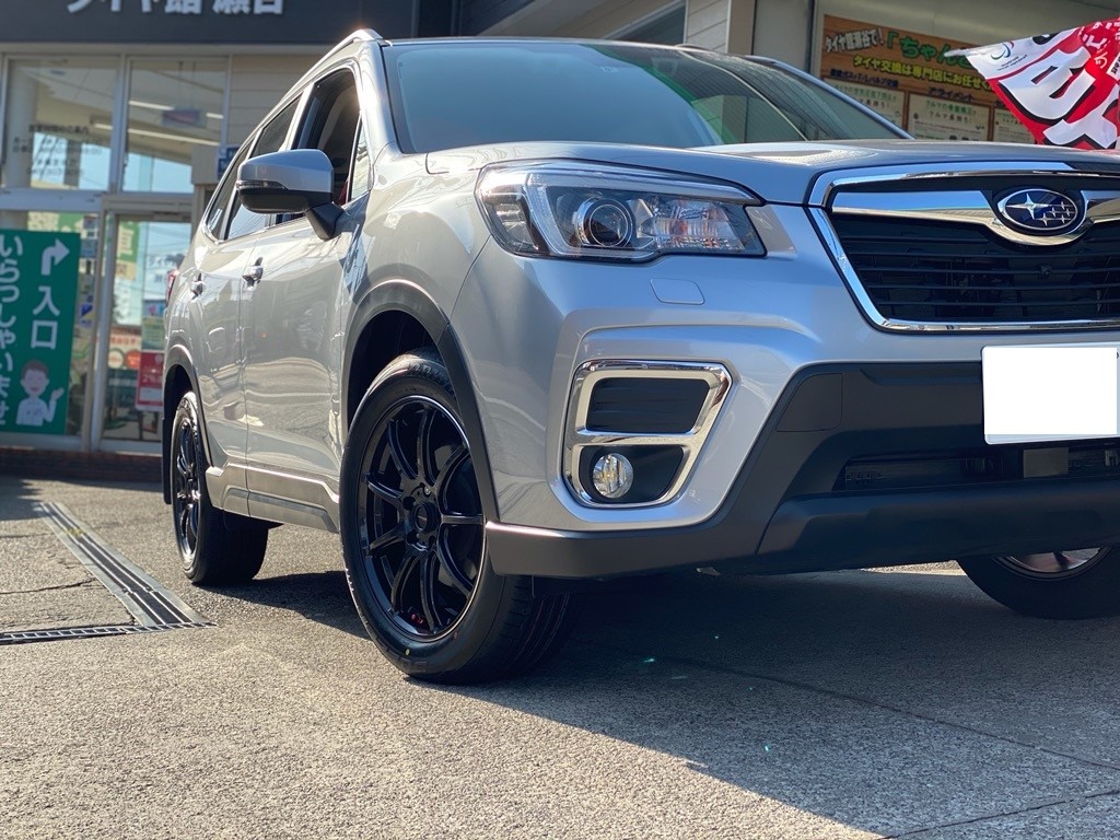 スバル フォレスター クロススピードRS9 18インチ 取付 | 店舗おススメ
