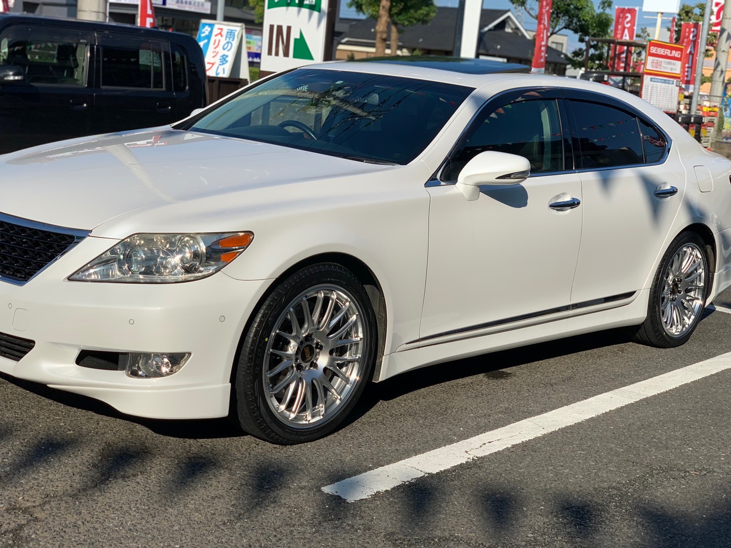 レクサスLS600h 460 fスポーツ純正 BBSホイールREGNOセット レクサス