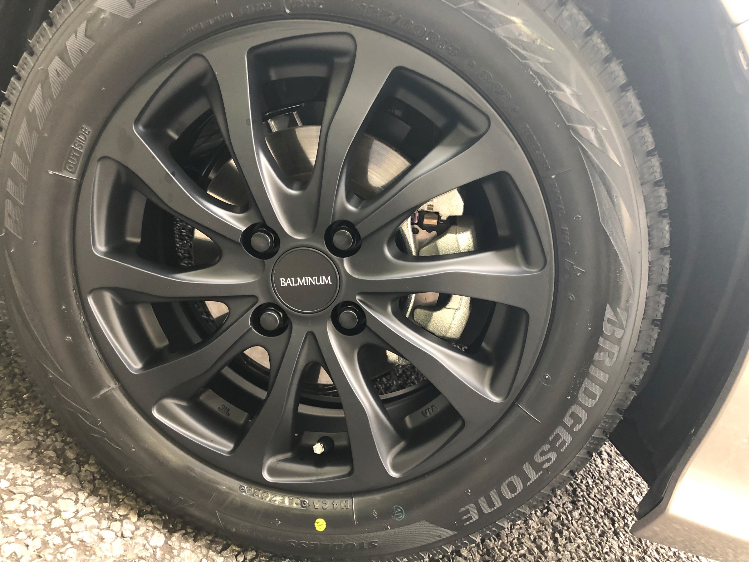 バルミナTR10 マットブラック | 店舗おススメ情報 | タイヤ館 大宮