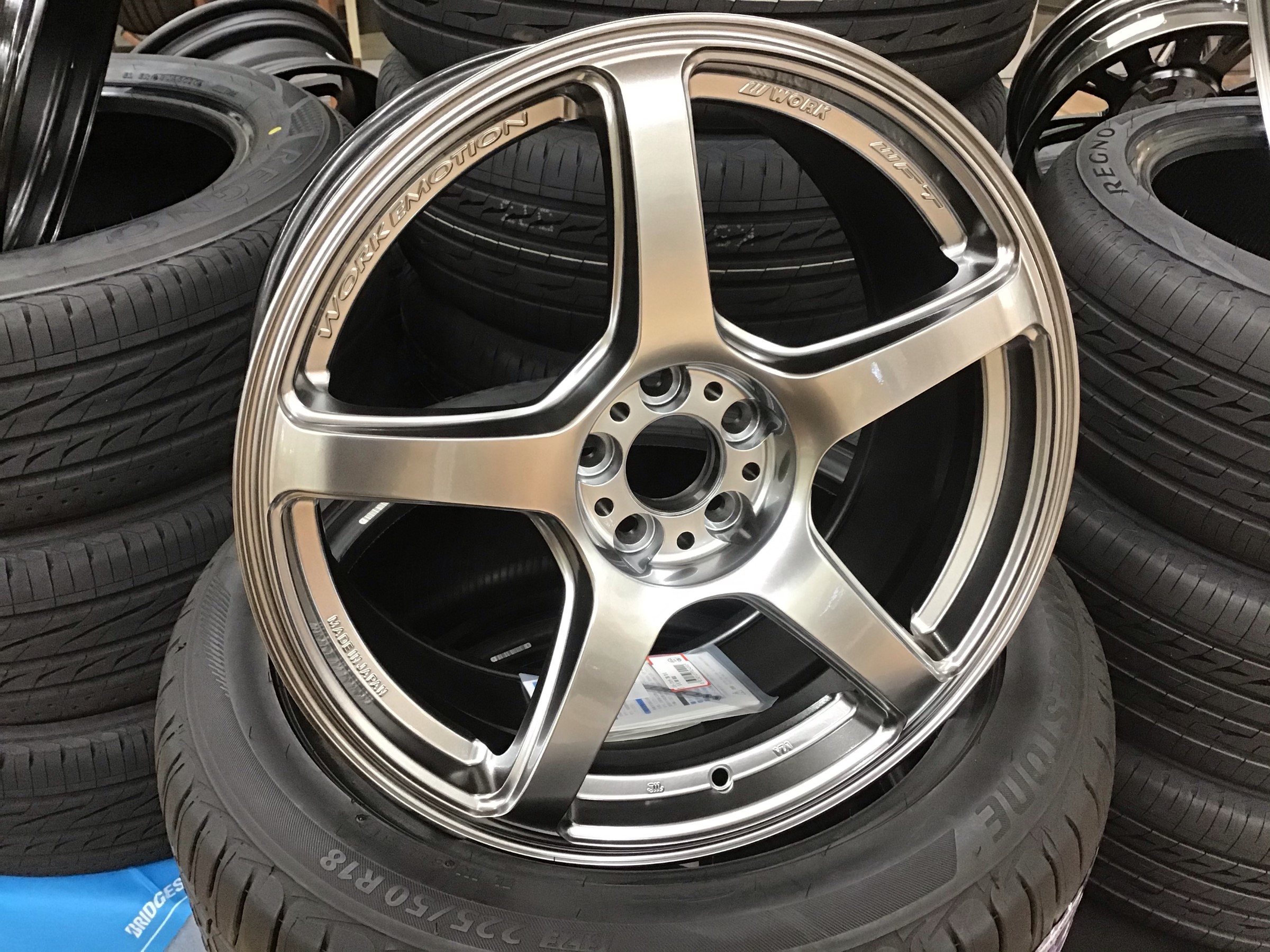 今日のニューカマーホイール！【ワークエモーションT5R】 | 店舗お