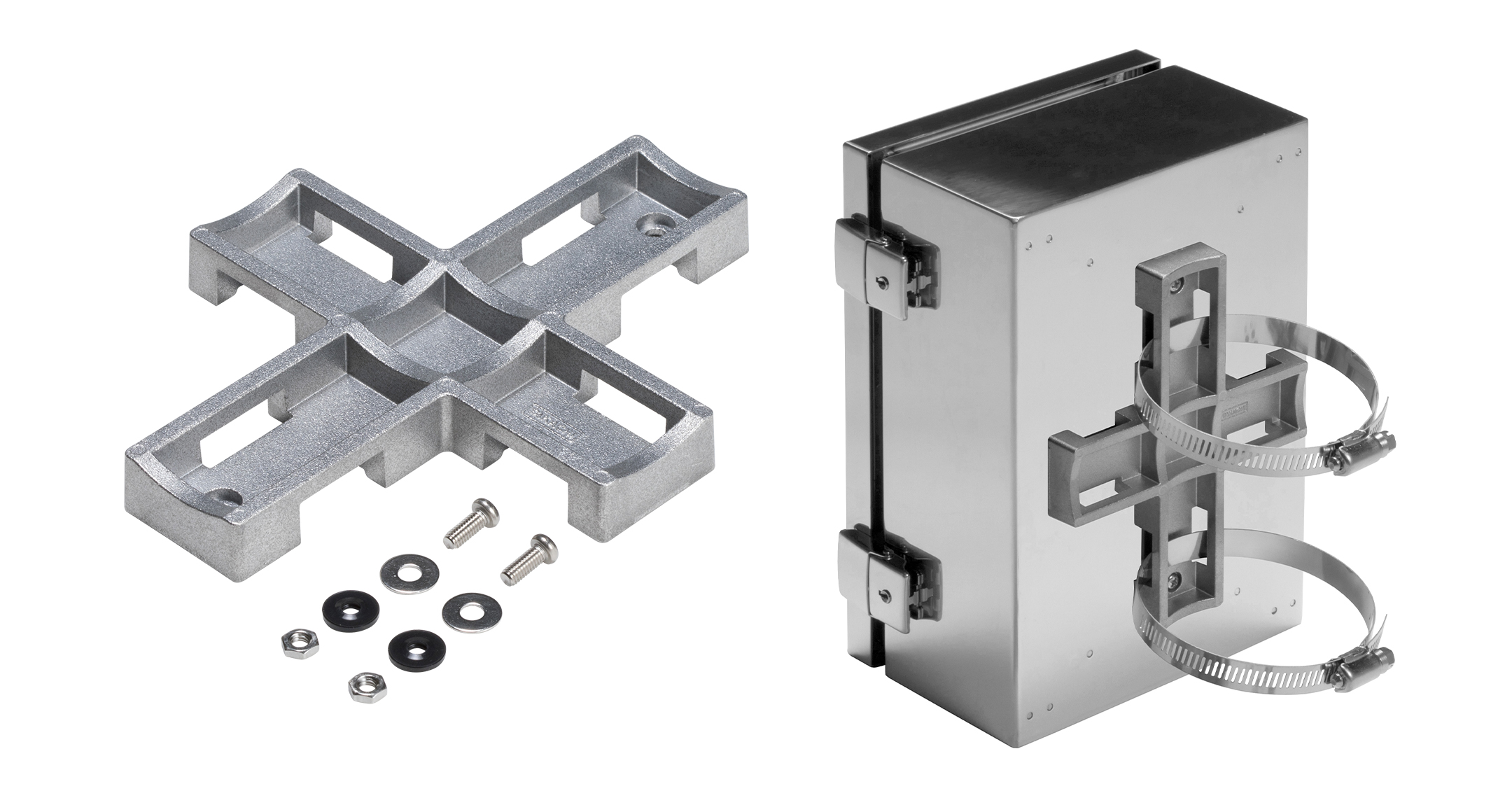 ポールマウントブラケット WGMB-2SW | 製品情報 | タカチ電機工業