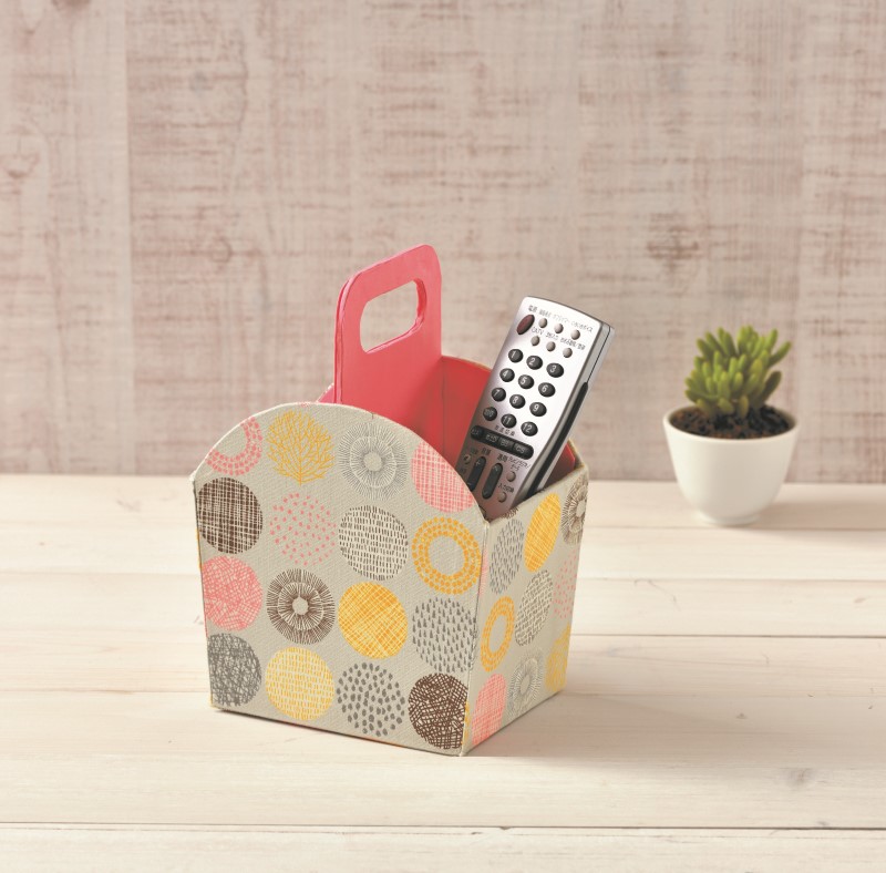 カルトナージュ 取っ手付きボックス - パナミ手芸の総合オンラインショップ