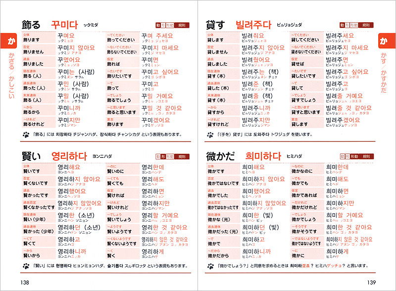 すぐわかる！韓国語活用辞典 | 高橋書店