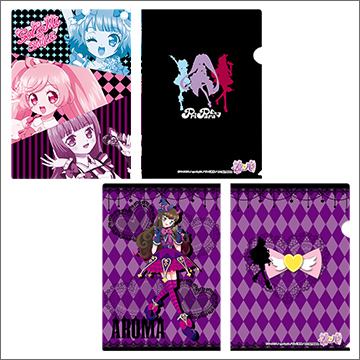 プリパラ クリアファイルセットA （SoLaMi SMILE、あろま）｜商品情報