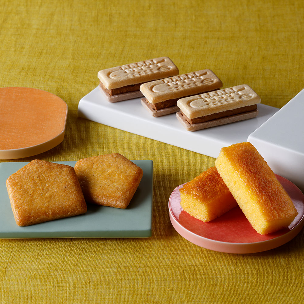 京遊記二段（茶の菓・楽しみかさね）風呂敷パッケージ | 商品詳細