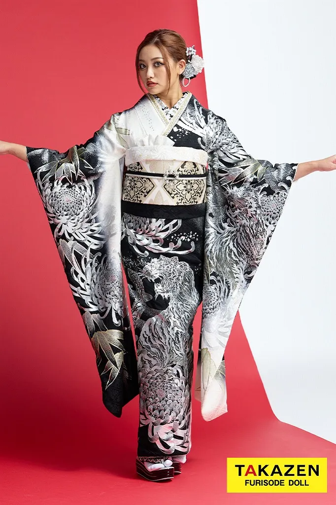 ジャパンモード 黒/シルバー 本家虎柄一番人気 ギラギラ かっこいい