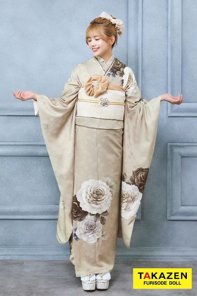 安い！正統派古典 緑 吉祥文様/松竹梅 清楚 王道 上品【通販可】30086