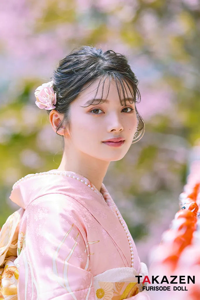 プレミアム古典 ピンク/淡い色 吉澤織物/最高級手描友禅 吉祥文様/流水