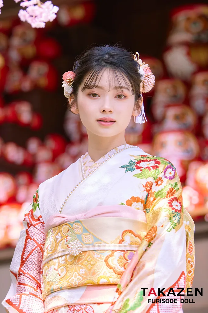 プレミアム古典 吉澤織物/最高級染繍桶絞り友禅 ピンク 清楚 高級振袖