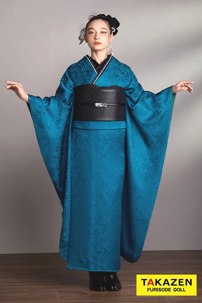 ヴィンテージスタイル 青/ブルー 無地 シンプル クール 目立つ