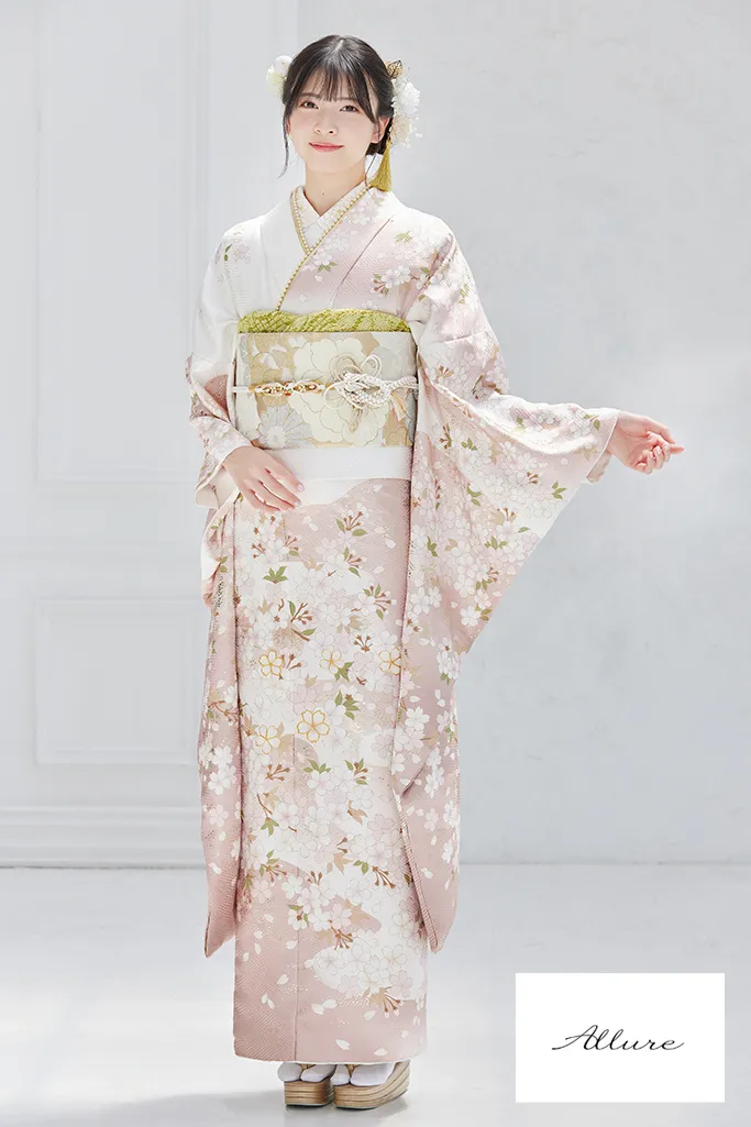 正統派古典 赤/紫 御所車柄 大人っぽい 上品古典振袖 華やか 綺麗