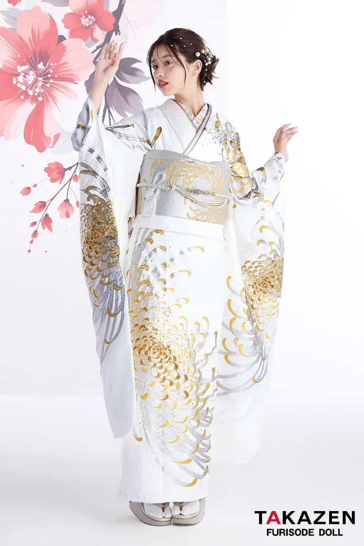 粋古典の成人式のレンタル振袖｜古典和柄を粋に着こなすクールで