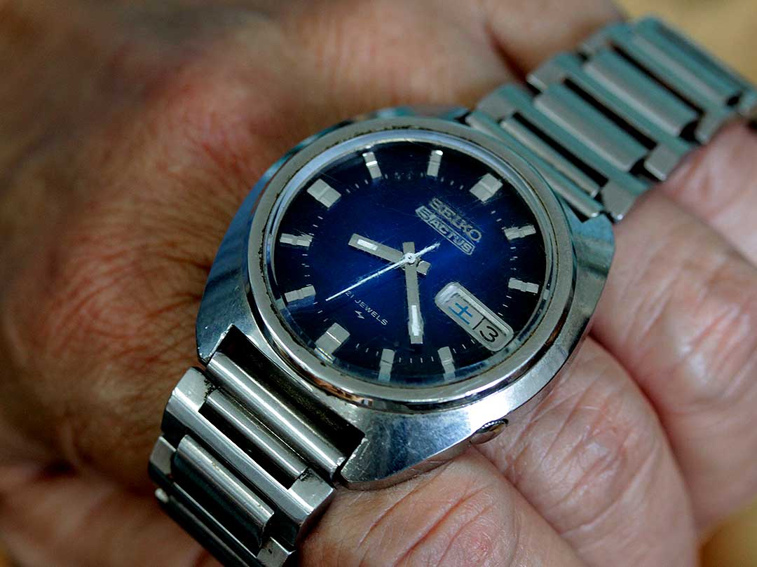 42年前の腕時計、SEIKOファイブアクタス - 竹虎四代目がゆく！