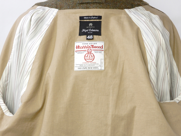 NAM COAT CLASSIC - HARRIS TWEED / ナムコートクラシック - ハリス