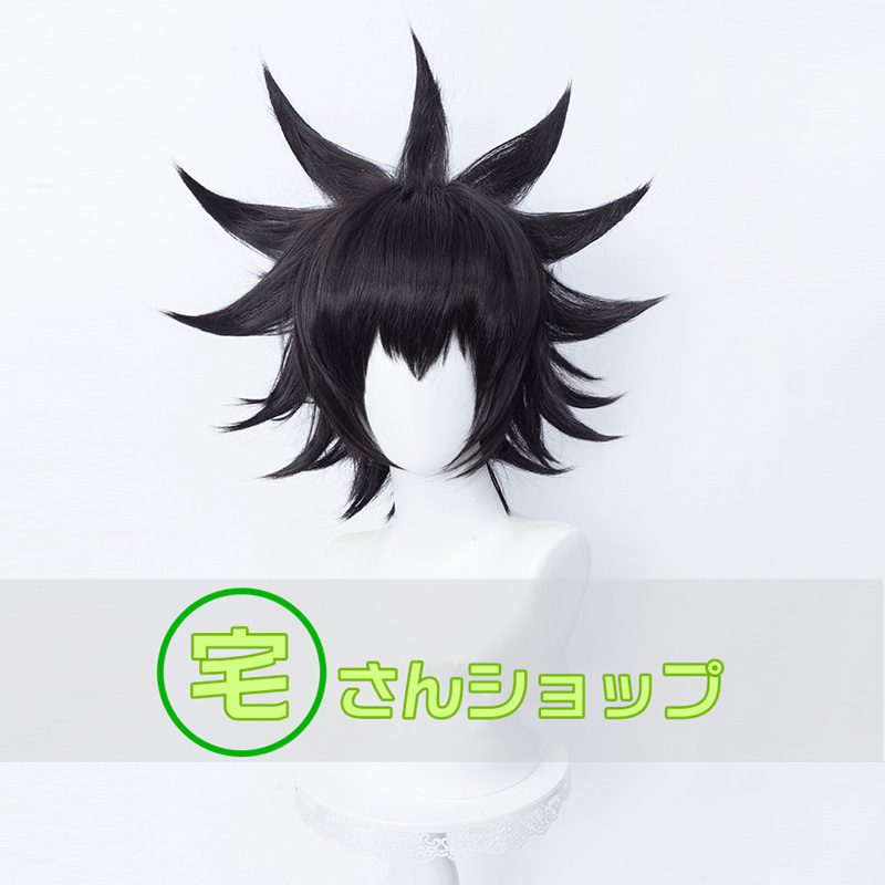 呪術廻戦 伏黒恵 風 コスプレウィッグ かつら cosplay wig 耐熱