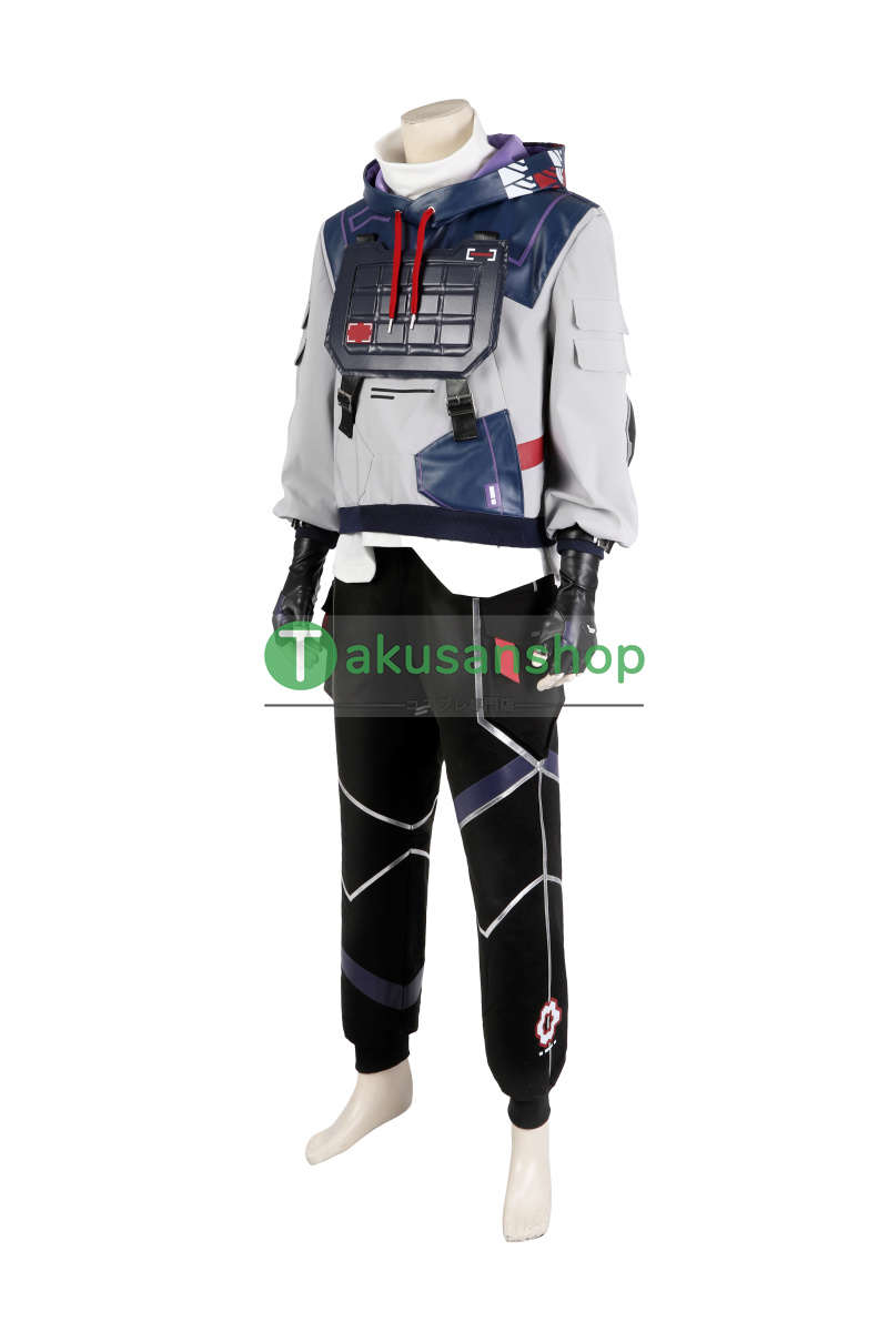 VALORANT ヴァロラント アイソ Iso 風 コスチューム コスプレ衣装