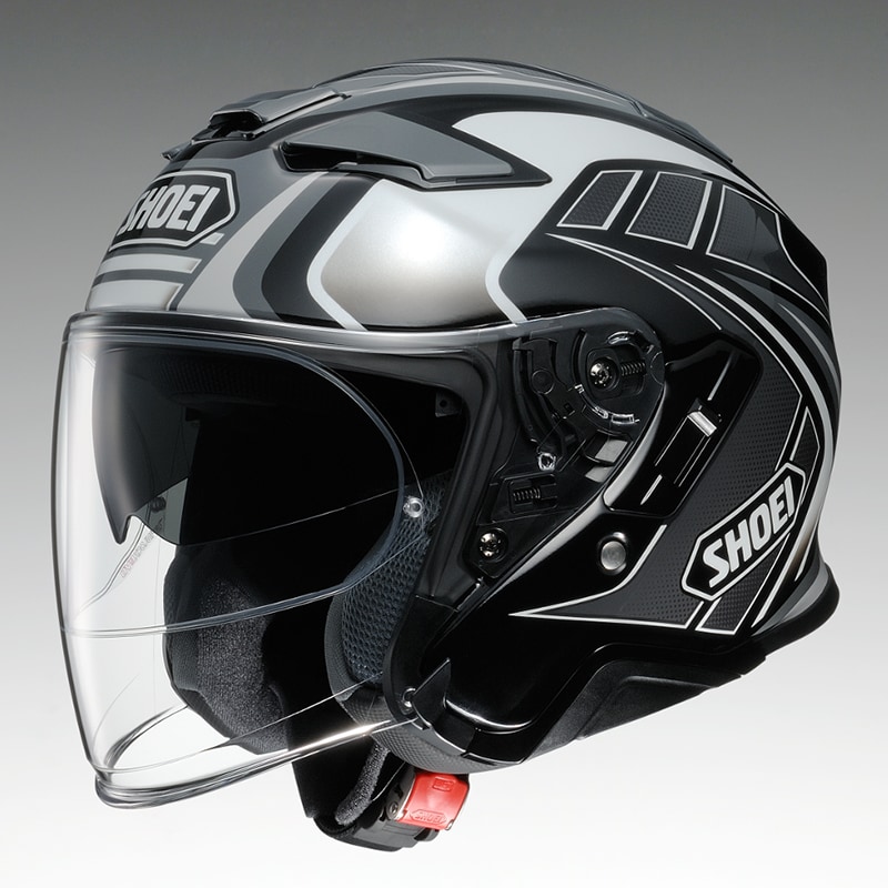 SHOEIから新型高機能ジェットヘルメットのグラフィックモデル『J
