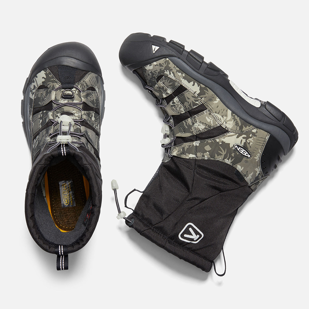 キーンのウィンターブーツとコラボ！エルネストのオリジナル迷彩柄が