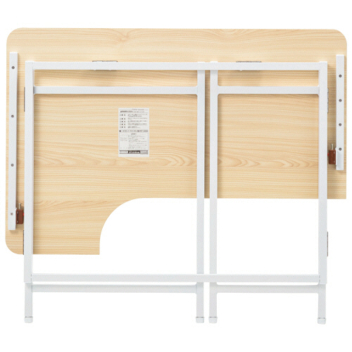 たのめーる】YAMAZEN パタパタコーナーデスク ウッドナチュラル