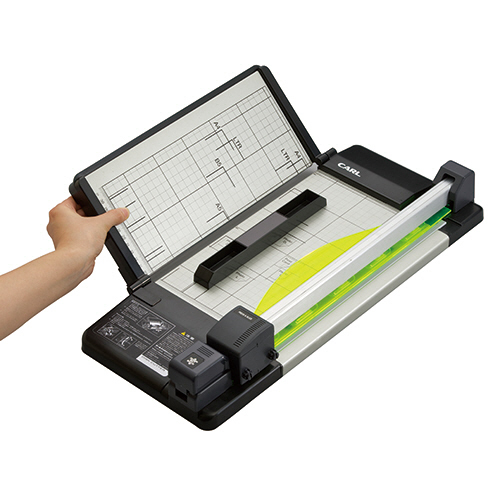 たのめーる】カール事務器 ディスクカッター・スリム A4 50枚裁断 DC