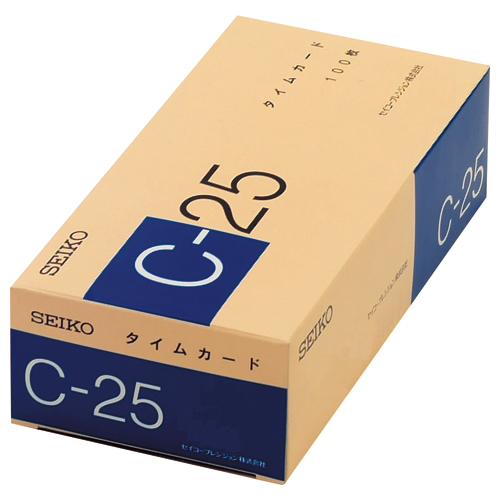 たのめーる】セイコーソリューションズ セイコー用タイムカード 20日締