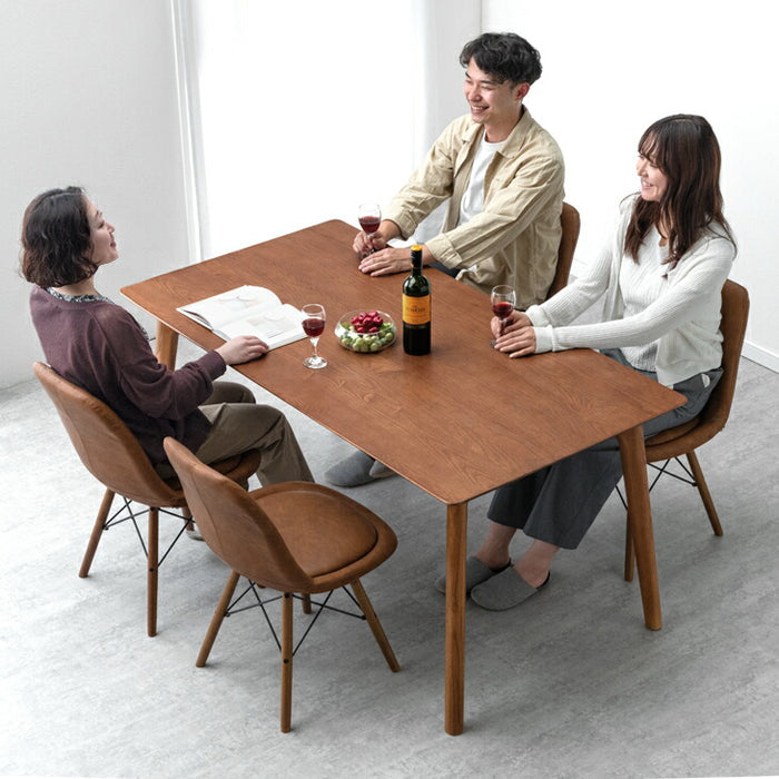 幅150］ダイニングテーブルセット 4人掛け 5点セット 天然木 アッシュ