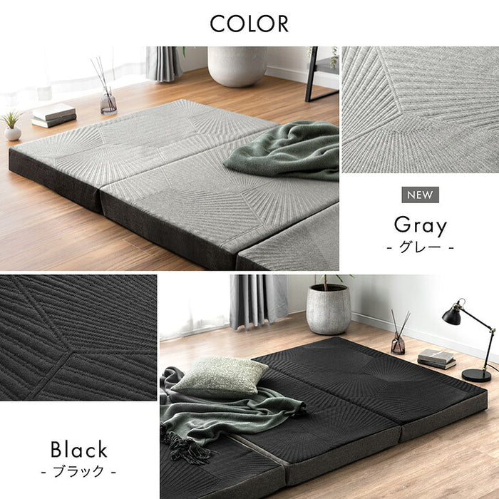 シングル］Goo3D《グッスリード》マットレス 三つ折り 10cm スーパー