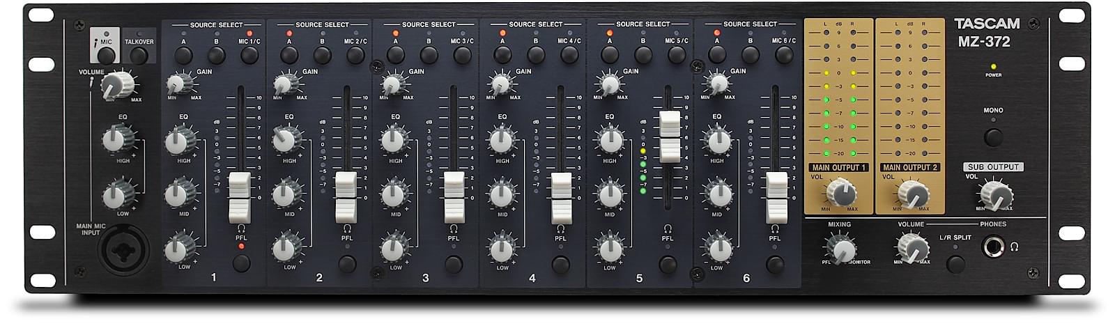 Tascam MZ-372 | Installation Mixer