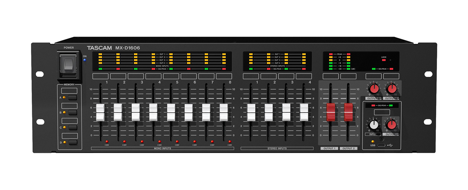 設備用ラックマウント型デジタルミキサーをJVCケンウッド・公共産業