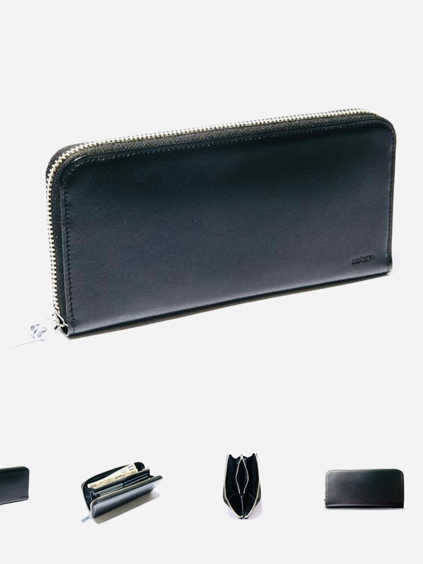 aniary - ラウンドL 長財布 Black 【aniary】 | BRYAN