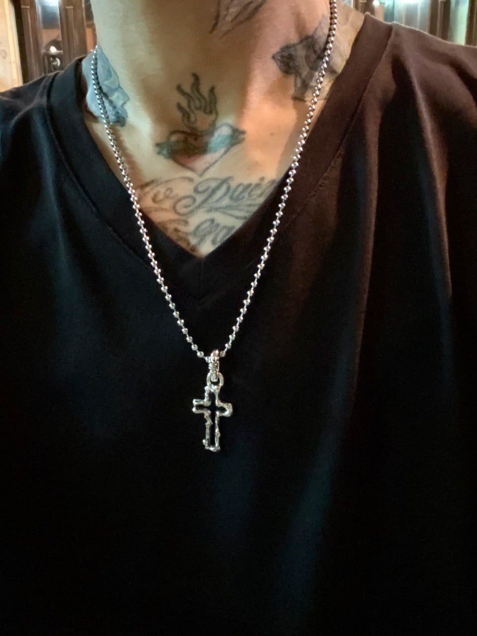 GODSIZE - 《受注生産》PENDANT [OPEN CROSS] / オープンクロス