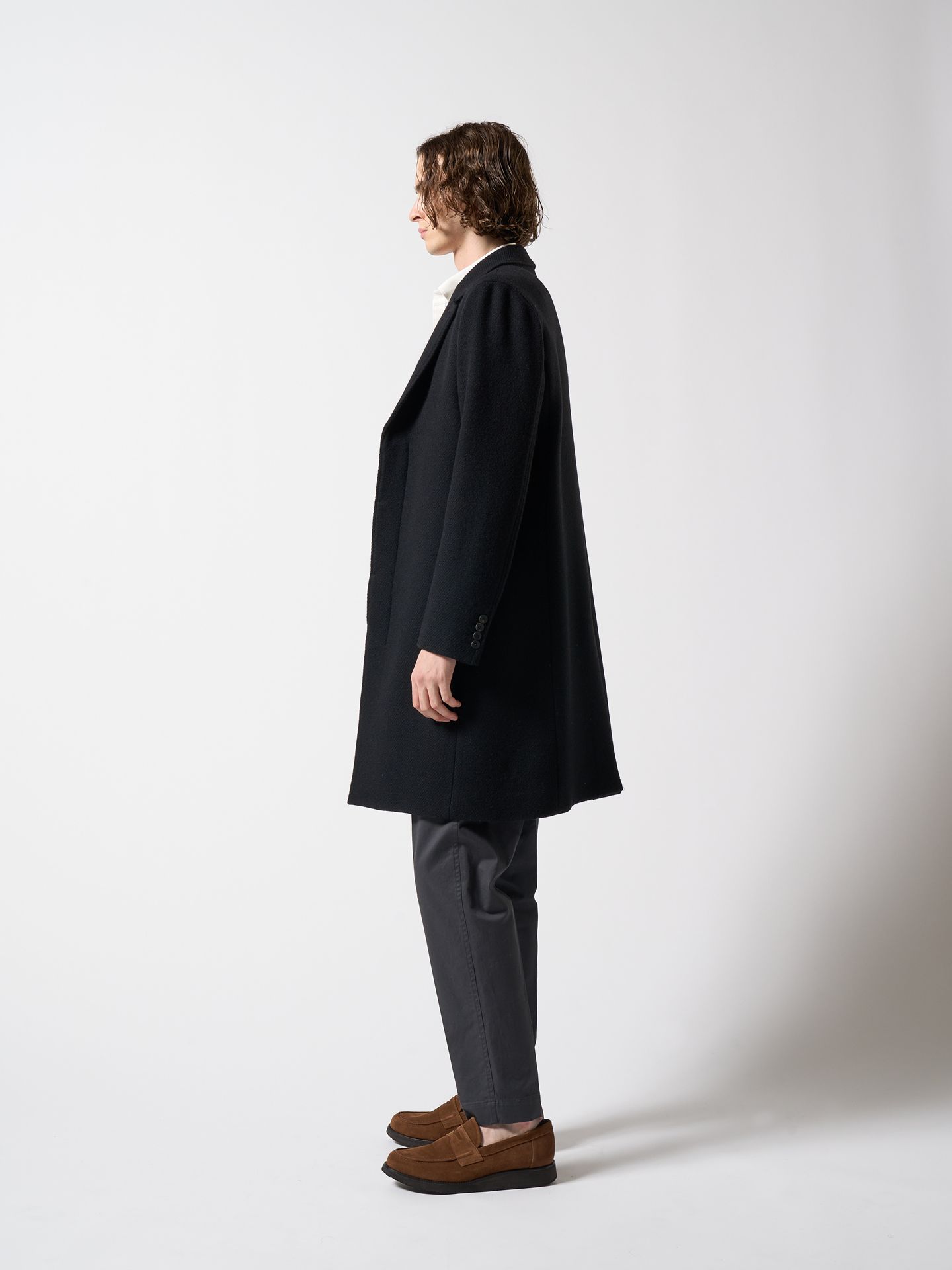 wjk - 【予約品】 classical chester coat / コート / ブラック | BRYAN