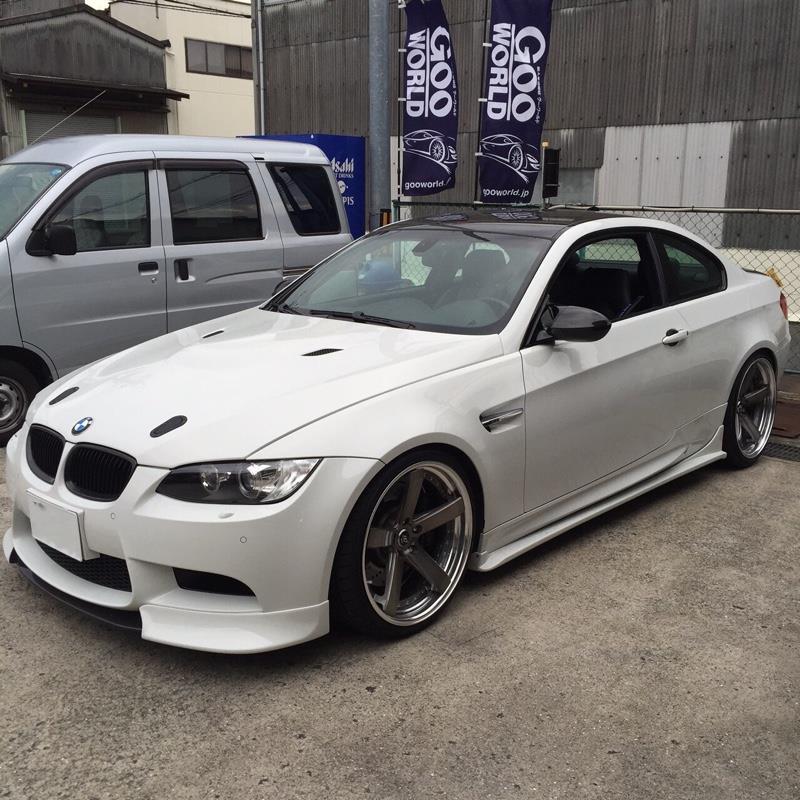 E92 M3にパワープーリー取り付け | TECH-M