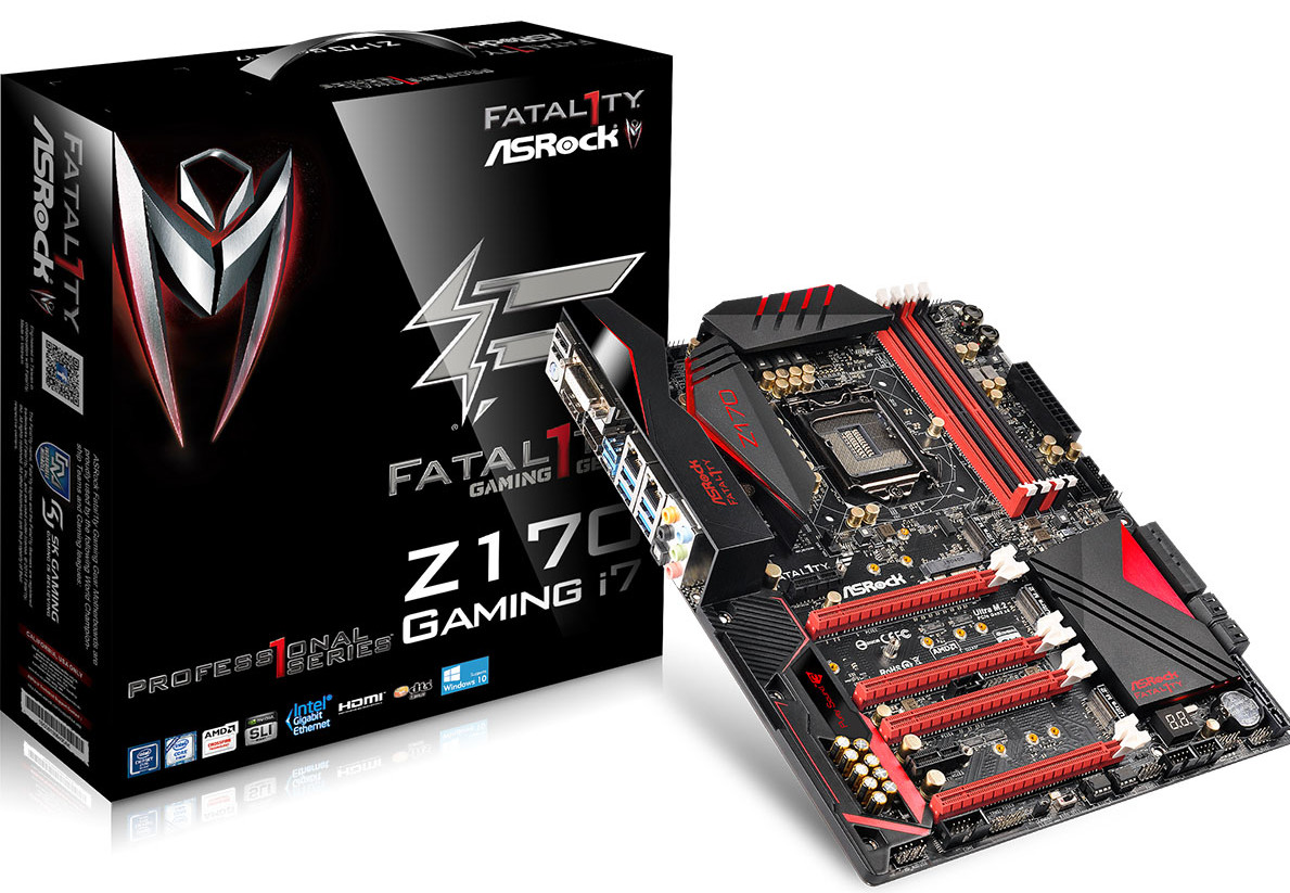 ASRock Announces the Fatal1ty Z170 Professional Gaming i7