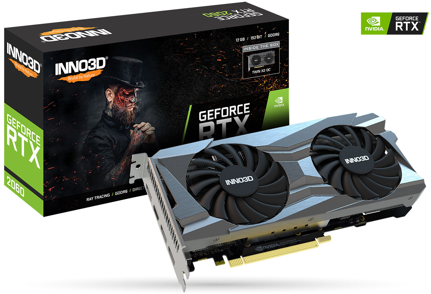 Inno3D Launches GeForce RTX 2060 12GB Twin X2 OC | TechPowerUp