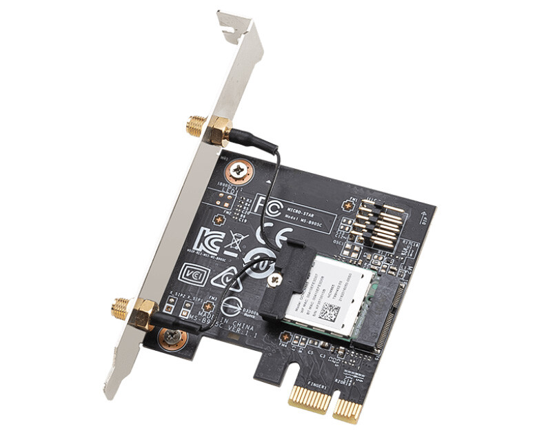 MSI Outs the Herald BE Wi-Fi 7 + Bluetooth 5.4 PCIe Adapter