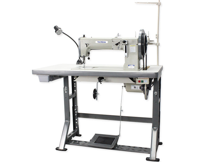 Techsew 5200 Heavy Leather Industrial Sewing Machine - Fully