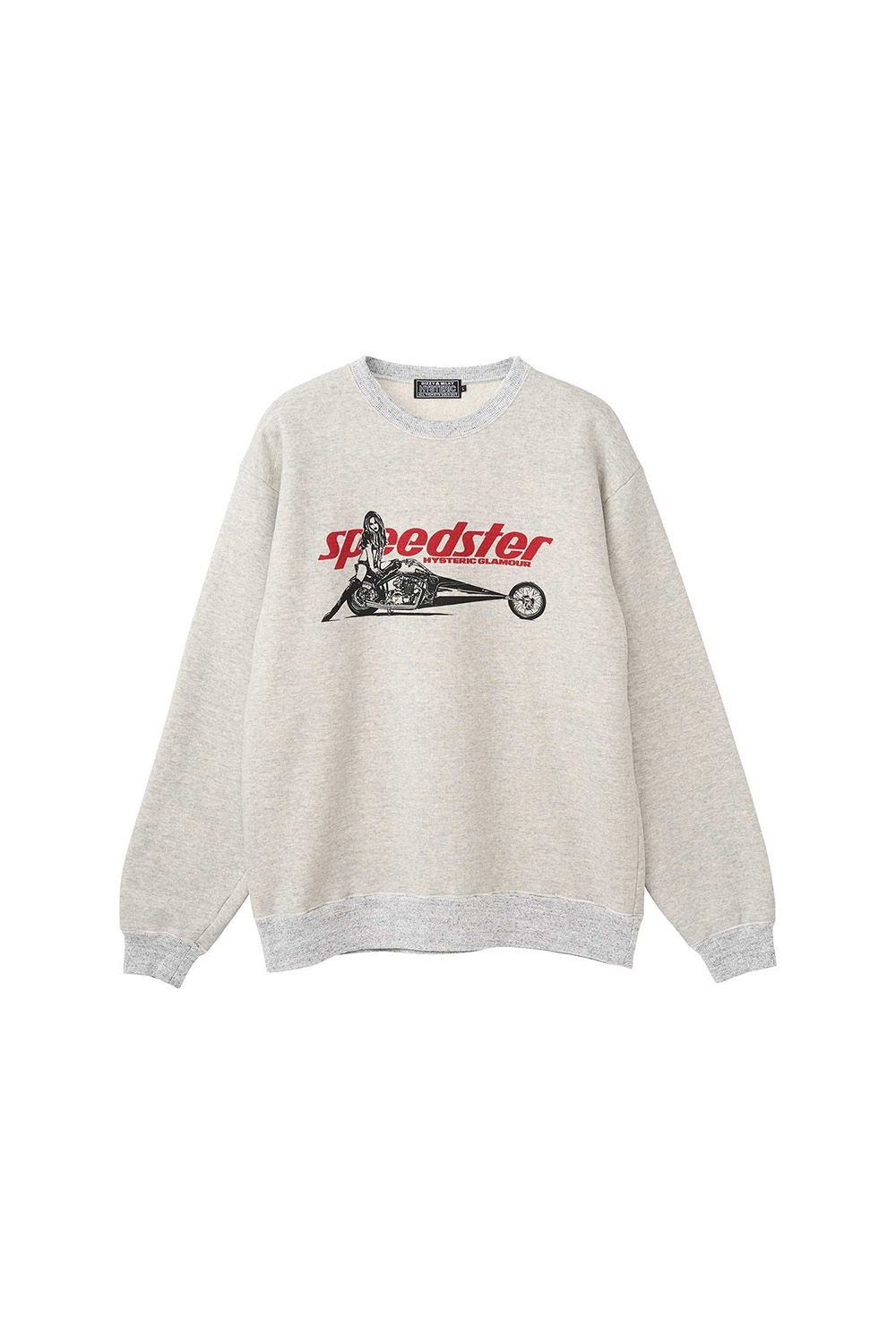 HYSTERIC GLAMOUR - SPEEDSTER スウェット / トップグレー | Tempt
