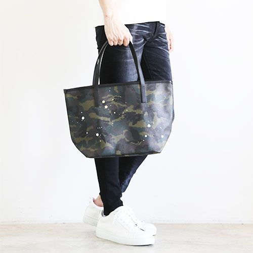 GENTIL BANDIT - トートバッグ BM / カーキカモ×ブラック | Tempt